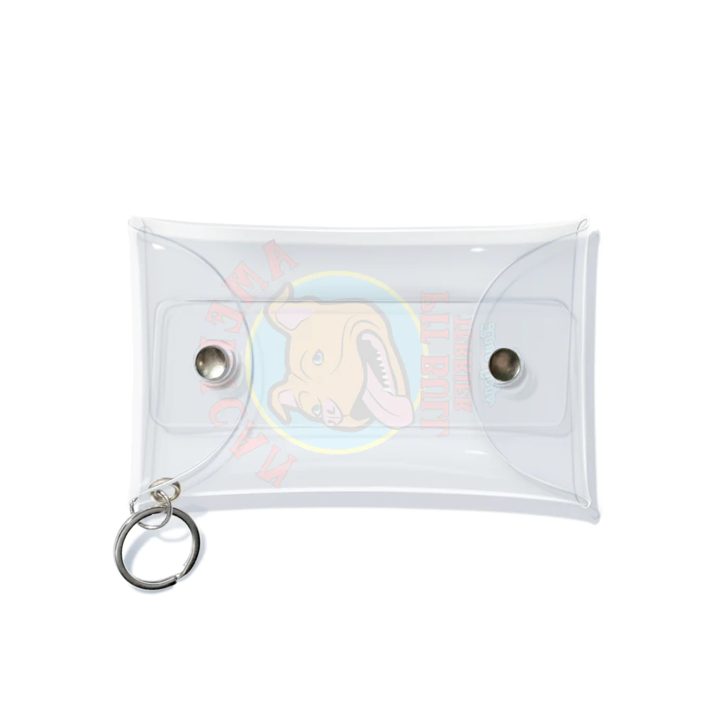 LONESOME TYPE ススのLove❤️Dogs（アメリカンピットブルテリア・オルタナティブ） Mini Clear Multipurpose Case