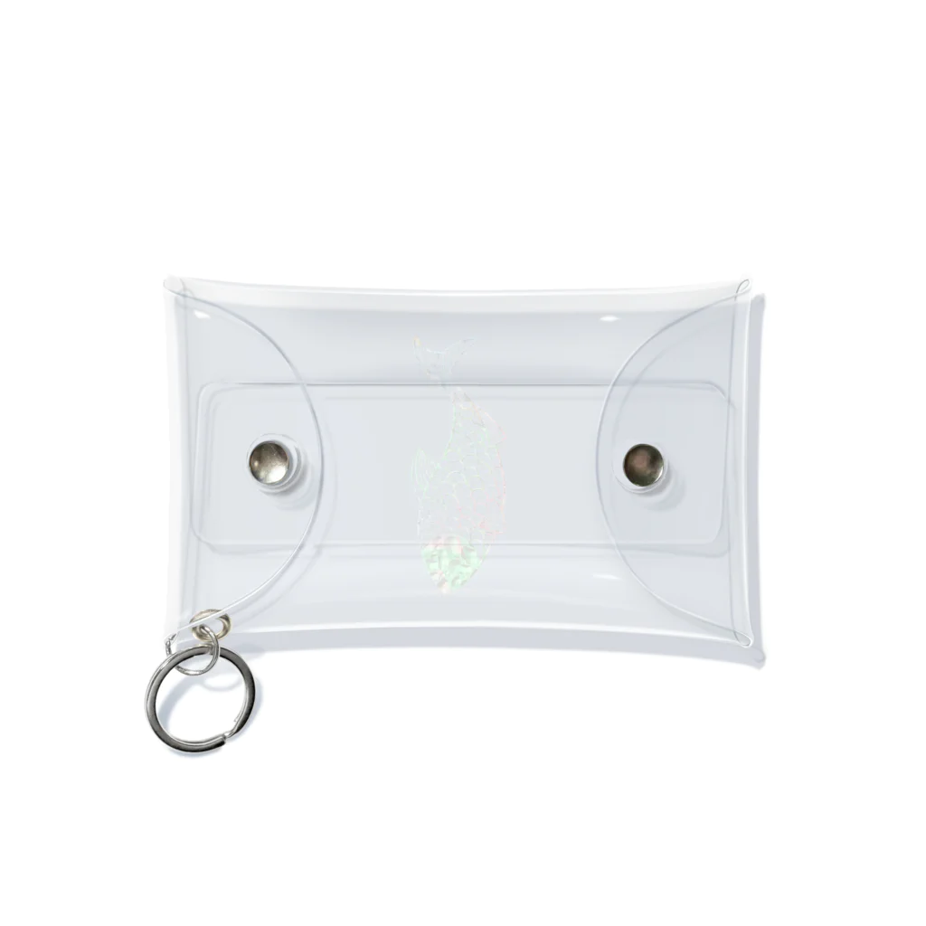 mumusの魚　water drop Mini Clear Multipurpose Case