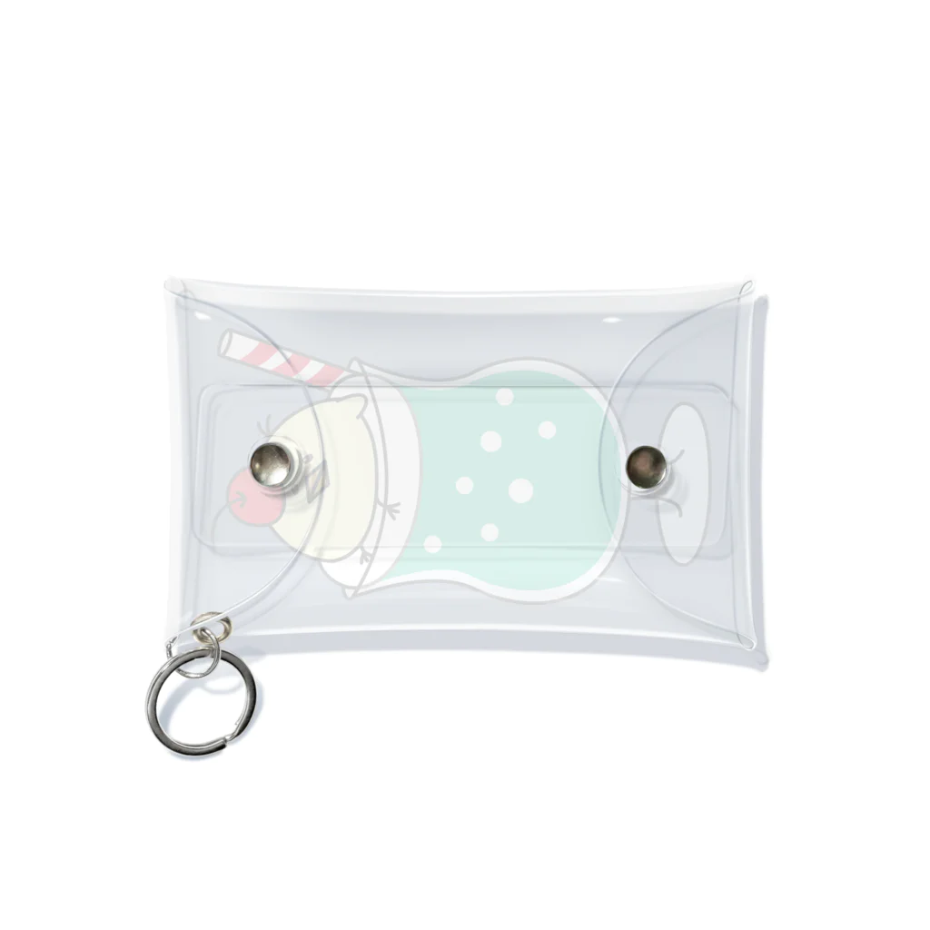 もこもこ@もこもこもこちのぴよソーダ Mini Clear Multipurpose Case