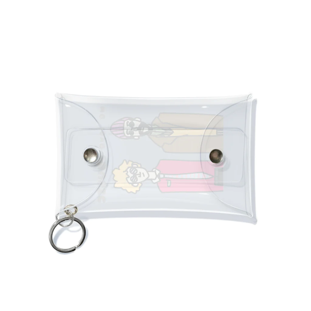 Number.14の期待を裏切らない風防の２人 Mini Clear Multipurpose Case