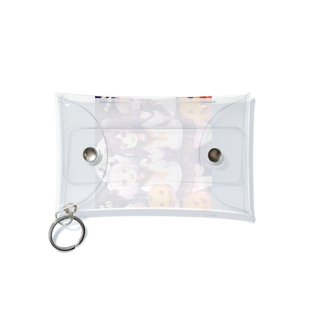 anazawaの毎日がハロウィンパーティ! Mini Clear Multipurpose Case