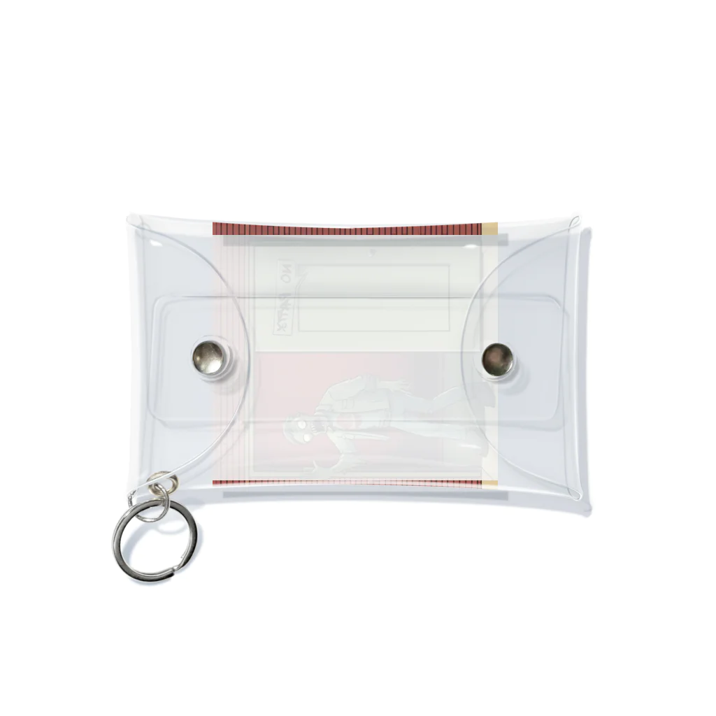 RyosukeYamamotoの侵略ゾンビ君 Mini Clear Multipurpose Case