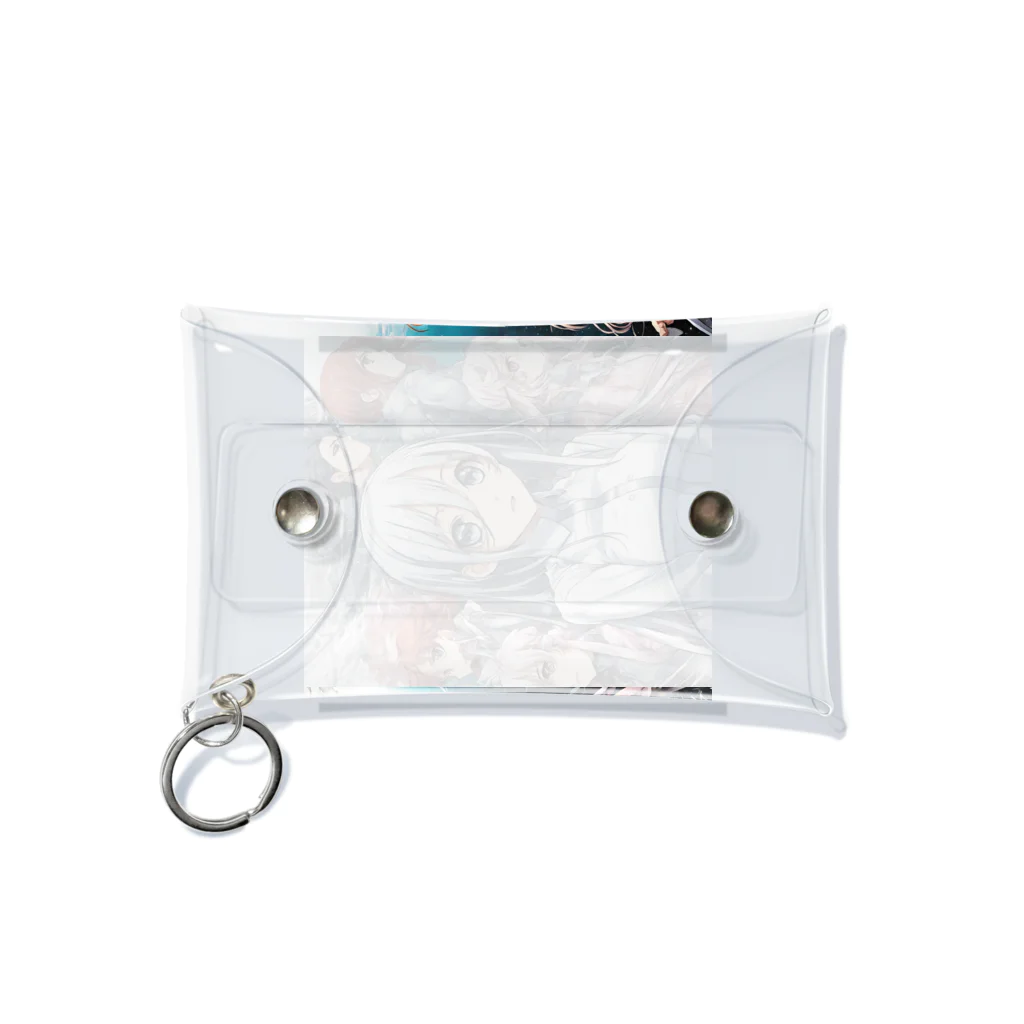 もふもふの美少女リーダーグッズ Mini Clear Multipurpose Case