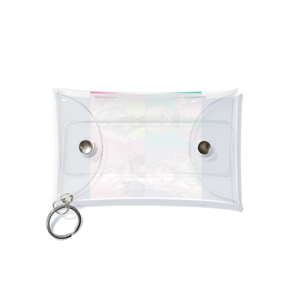 Yumyumの4人の女の子 Mini Clear Multipurpose Case