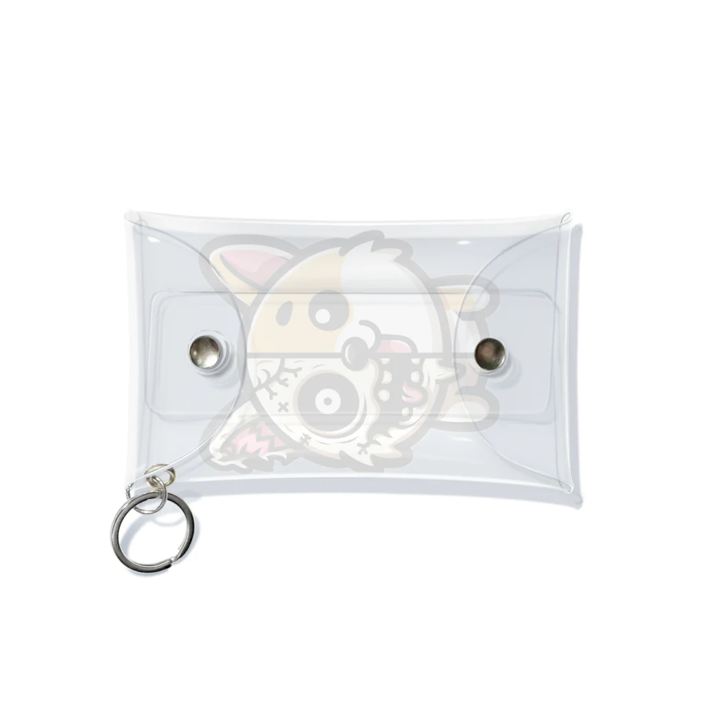 Mine-1のかわいい芝犬グッズ　ゾンビ化 Mini Clear Multipurpose Case