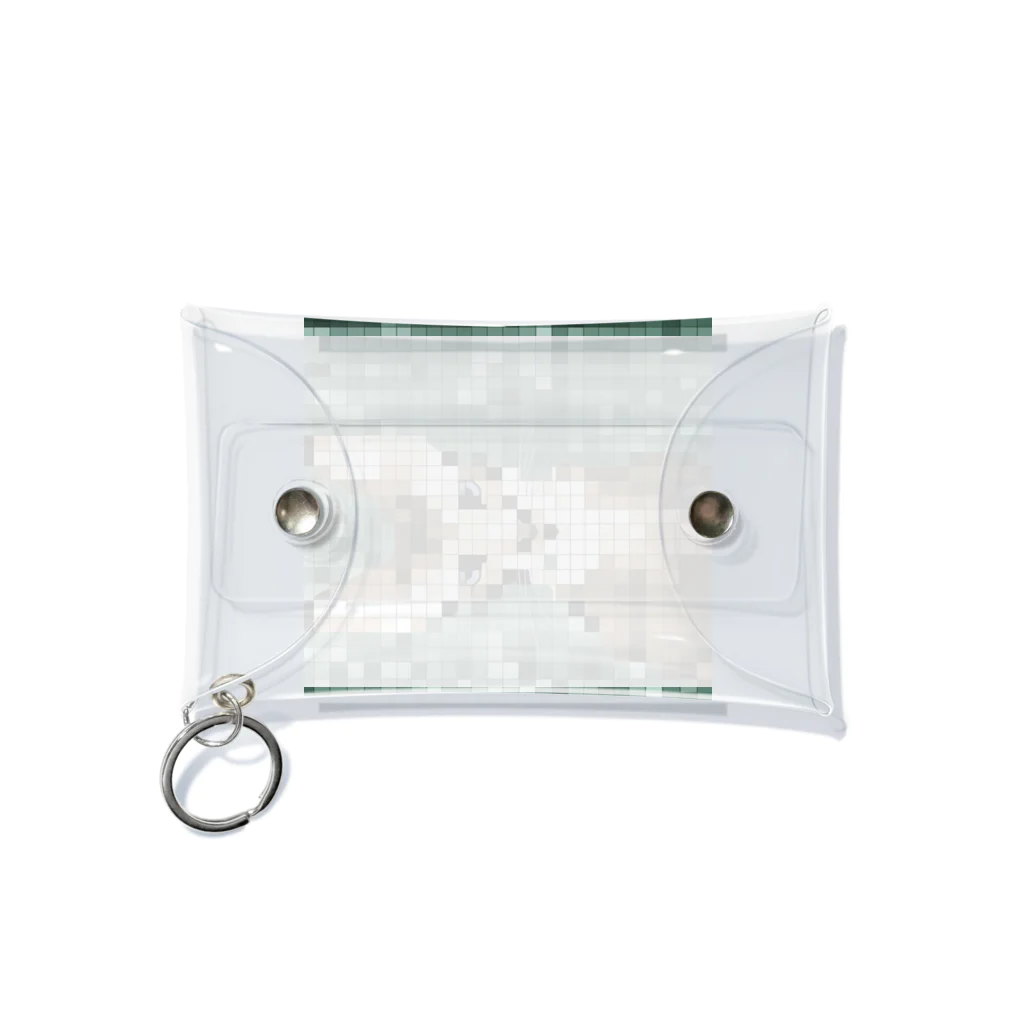 kindonesiaのドット絵のヒマラヤンキャット Mini Clear Multipurpose Case