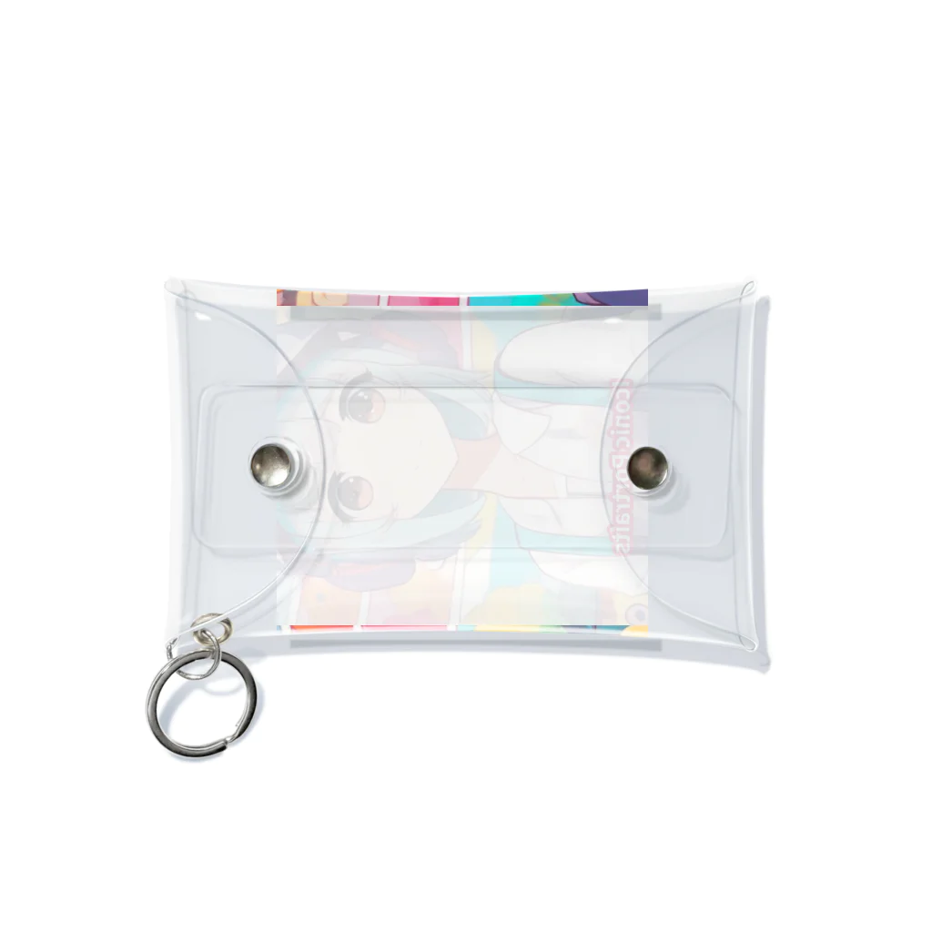 yamnetの季節をテーマにした美しいイラスト Mini Clear Multipurpose Case