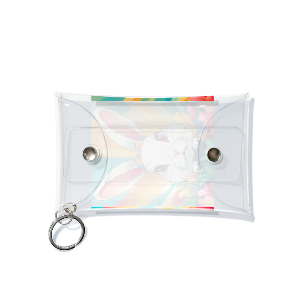 YOO1978の(*≧3≦)ウサギのグッズ Mini Clear Multipurpose Case