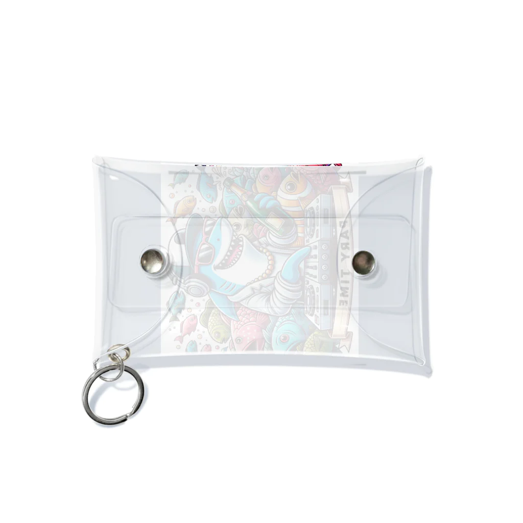 DJシャークのDJシャーク(PARY TIME) Mini Clear Multipurpose Case