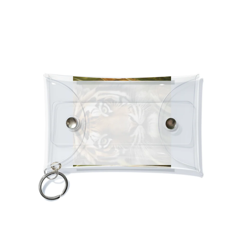 Parksのトラ　フェイス Mini Clear Multipurpose Case