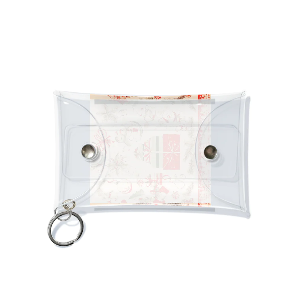 ❤︎cute❤︎のクリスマスプレゼント Mini Clear Multipurpose Case