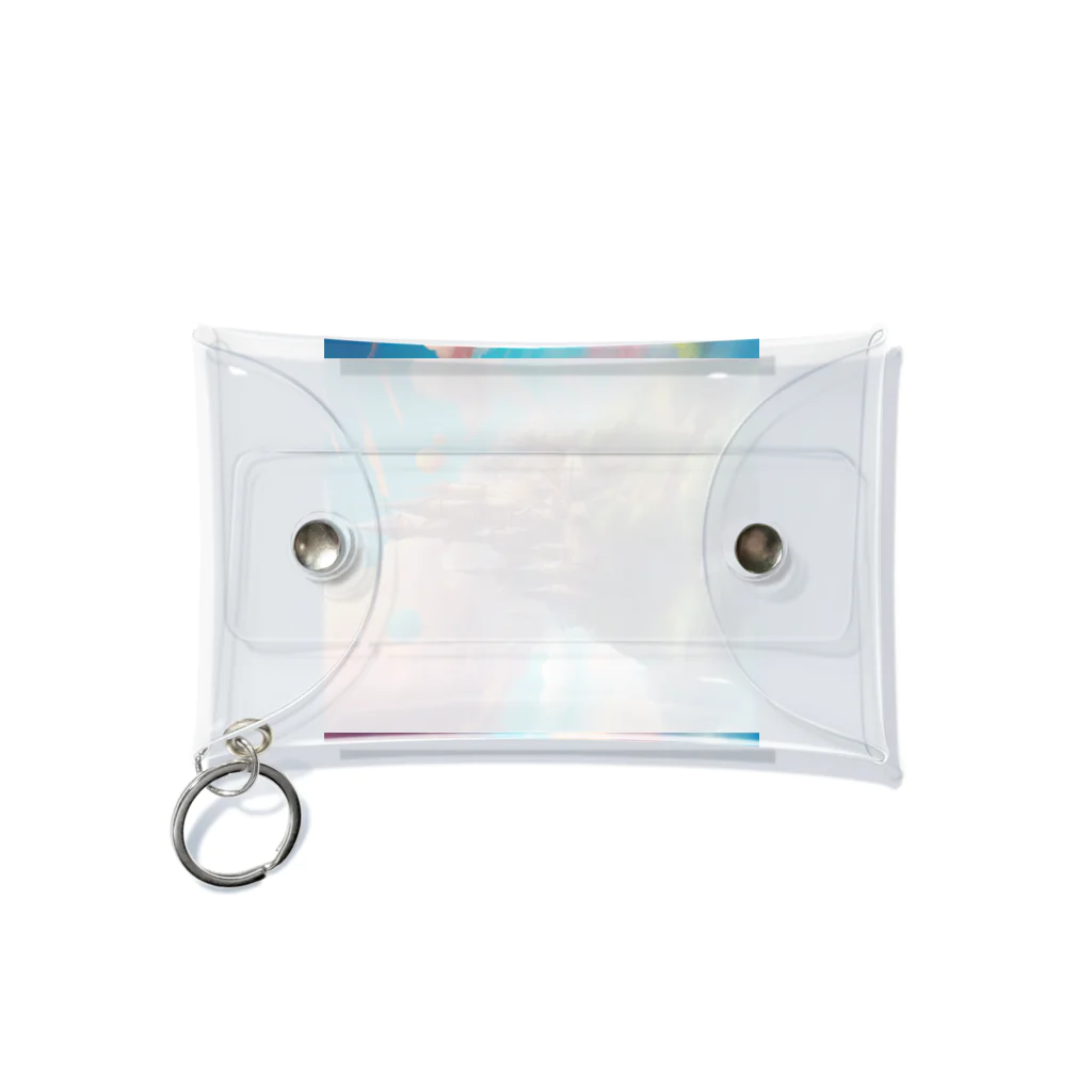 G7のショップの幻想の楽園  Fantasy Haven Castle Mini Clear Multipurpose Case