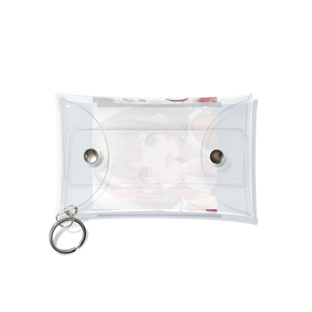 coco1739の可愛い女の子イラストグッズ Mini Clear Multipurpose Case