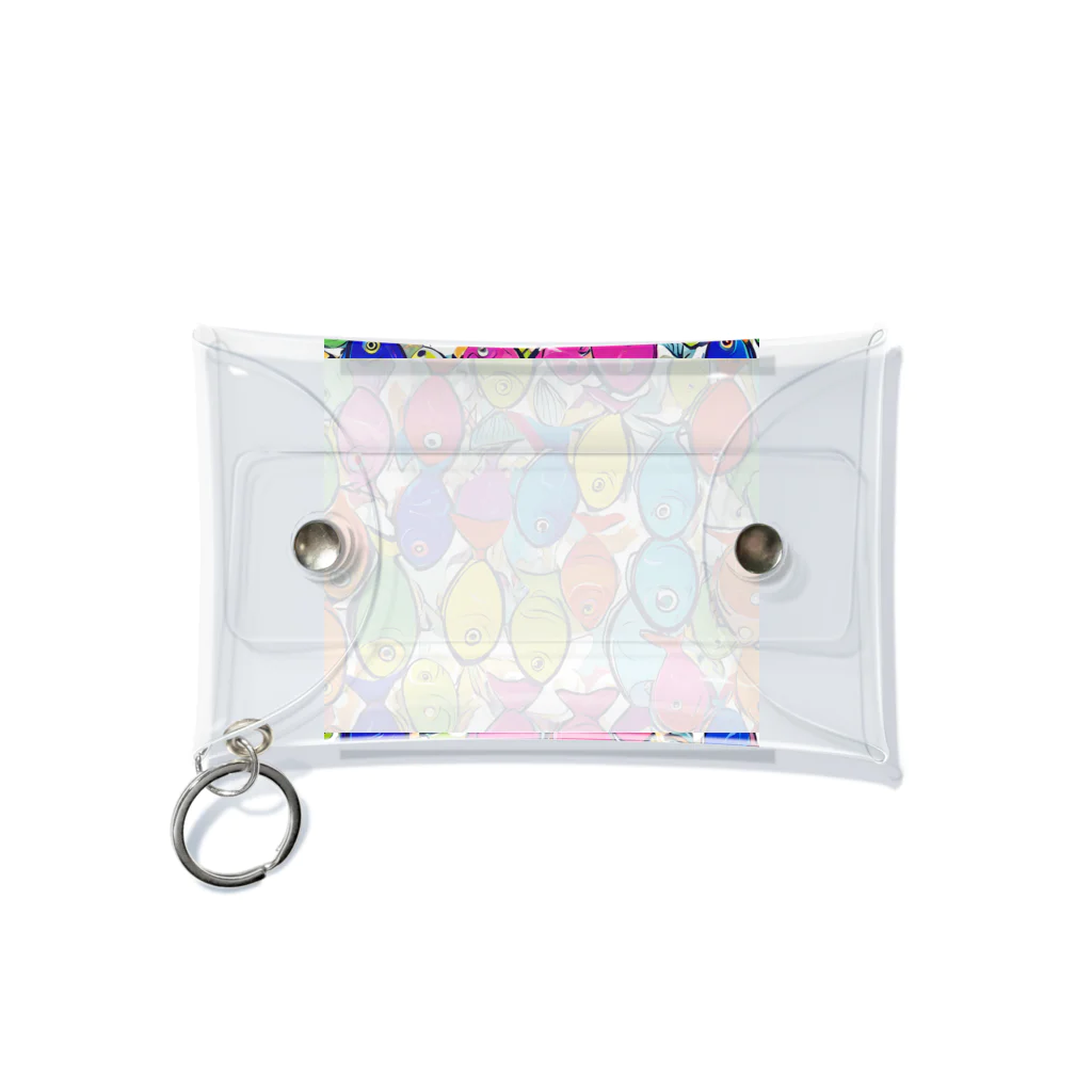 D-JOYのcolorful "sakana" Mini Clear Multipurpose Case