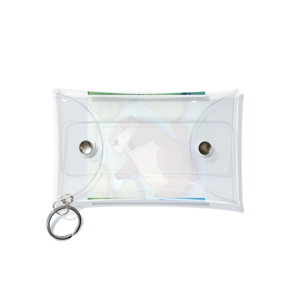 TADの部屋のフニャフニャカワウソくん Mini Clear Multipurpose Case