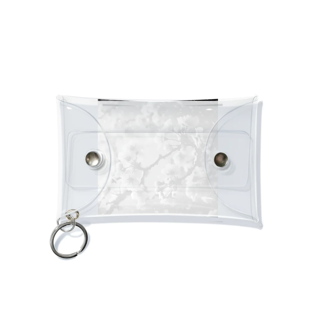 桜ですの桜 Mini Clear Multipurpose Case