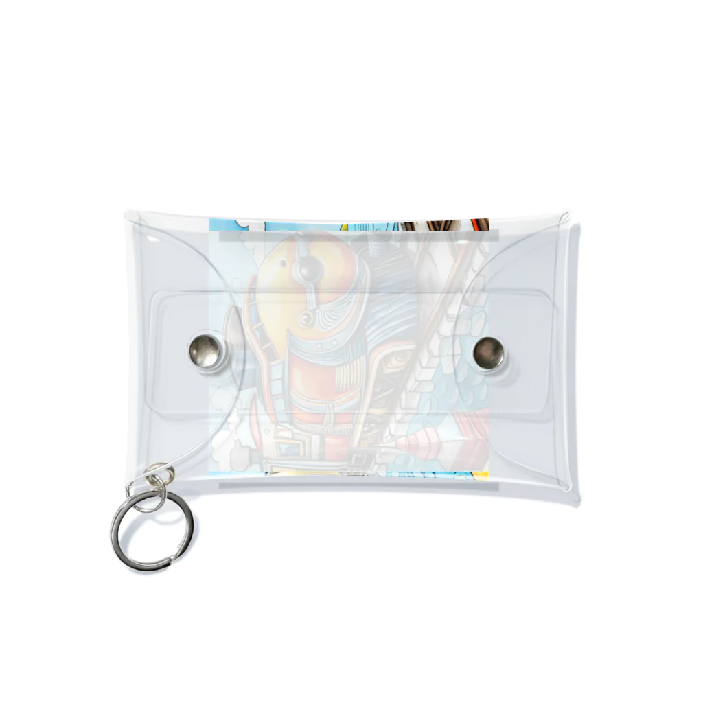 アニマルキャンバスのトレインフィッシュ Mini Clear Multipurpose Case