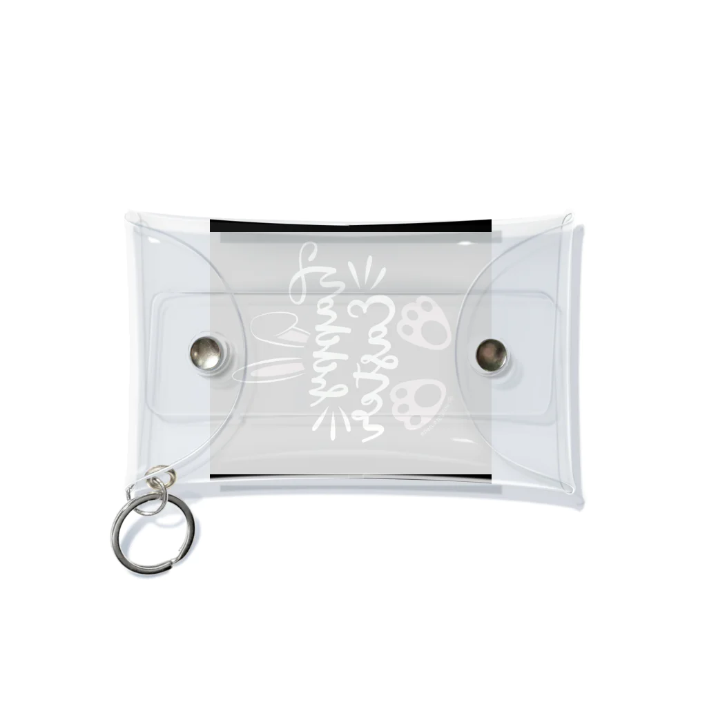 ミロク屋のハッピーウサギ Mini Clear Multipurpose Case