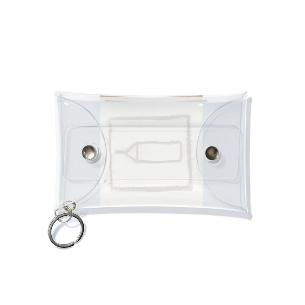 Hajime3のmilk Mini Clear Multipurpose Case