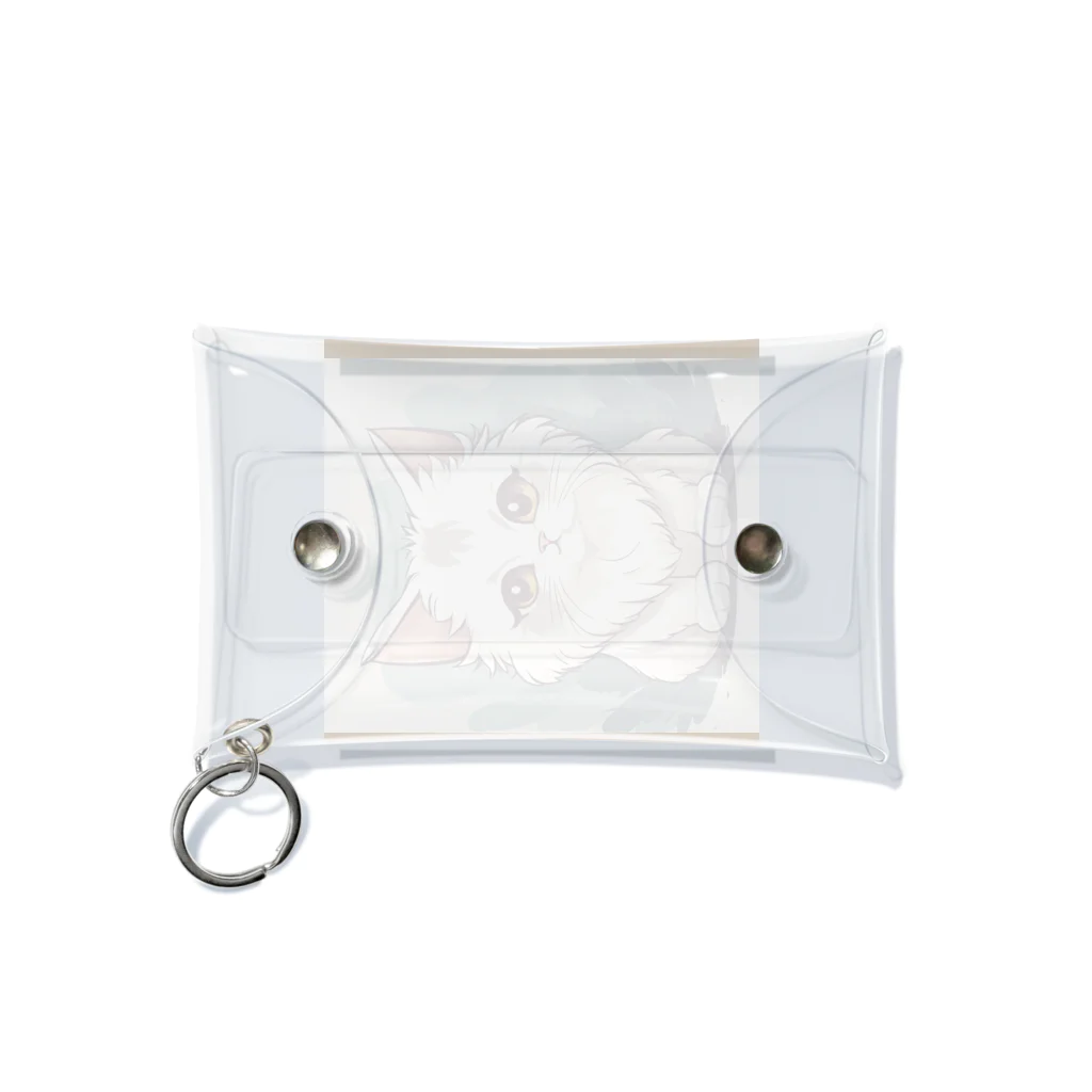 Yoshikoのクリエイトショップのちゃんもこ Mini Clear Multipurpose Case