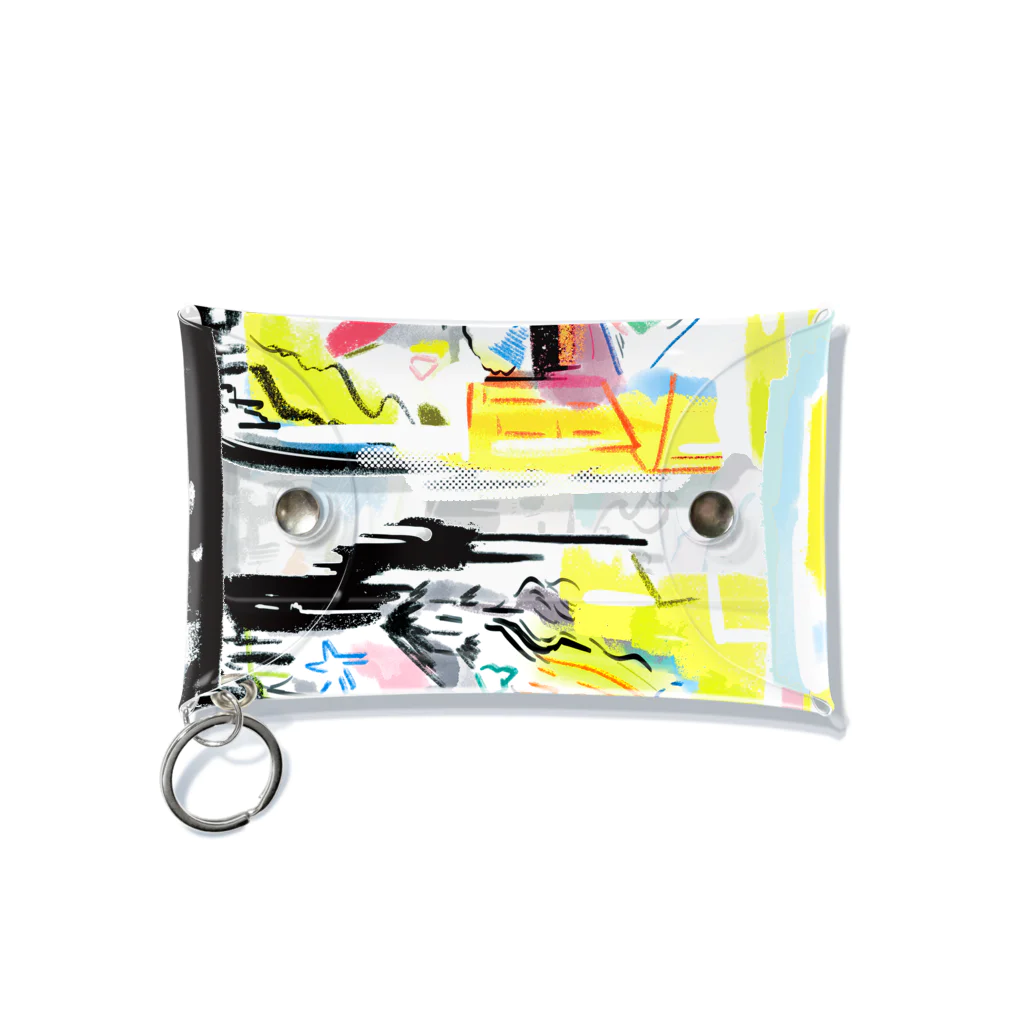 香川尚子　naokokagawaのillusion Mini Clear Multipurpose Case