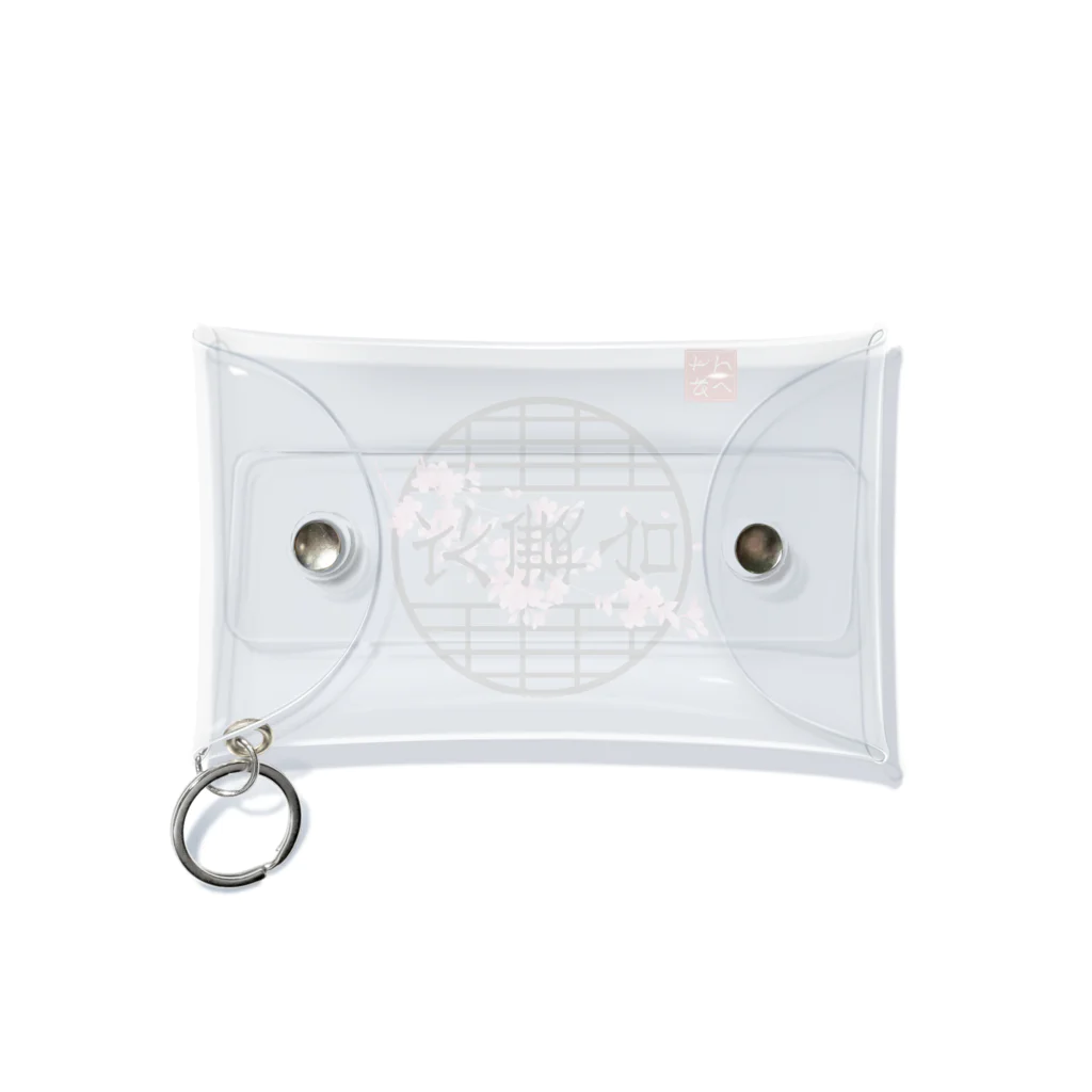 B-BRIGHT'sのtNSロゴ 和風【次舞台】ver. Mini Clear Multipurpose Case