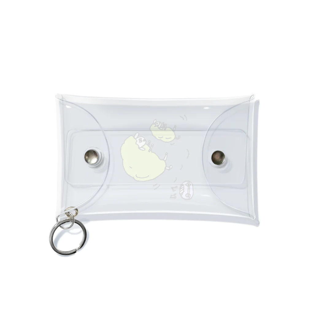 sususuttoのdancing sheep Mini Clear Multipurpose Case