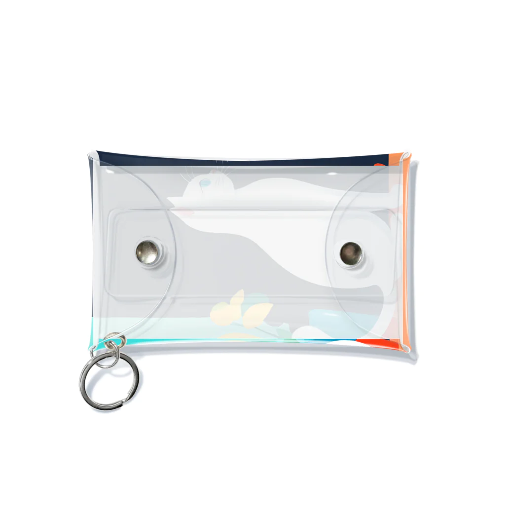 cute_wing      ~variety store~の白猫 Mini Clear Multipurpose Case