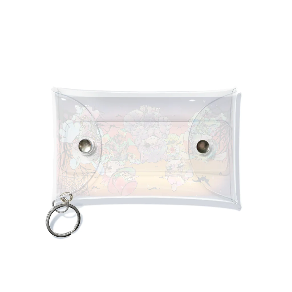 群青のはなまるハロウィン2023 ハロウィンアリス Mini Clear Multipurpose Case