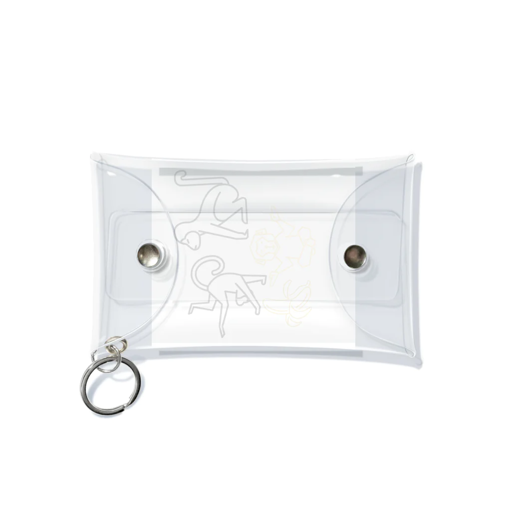 "Elegance Crew"のモンチー Mini Clear Multipurpose Case