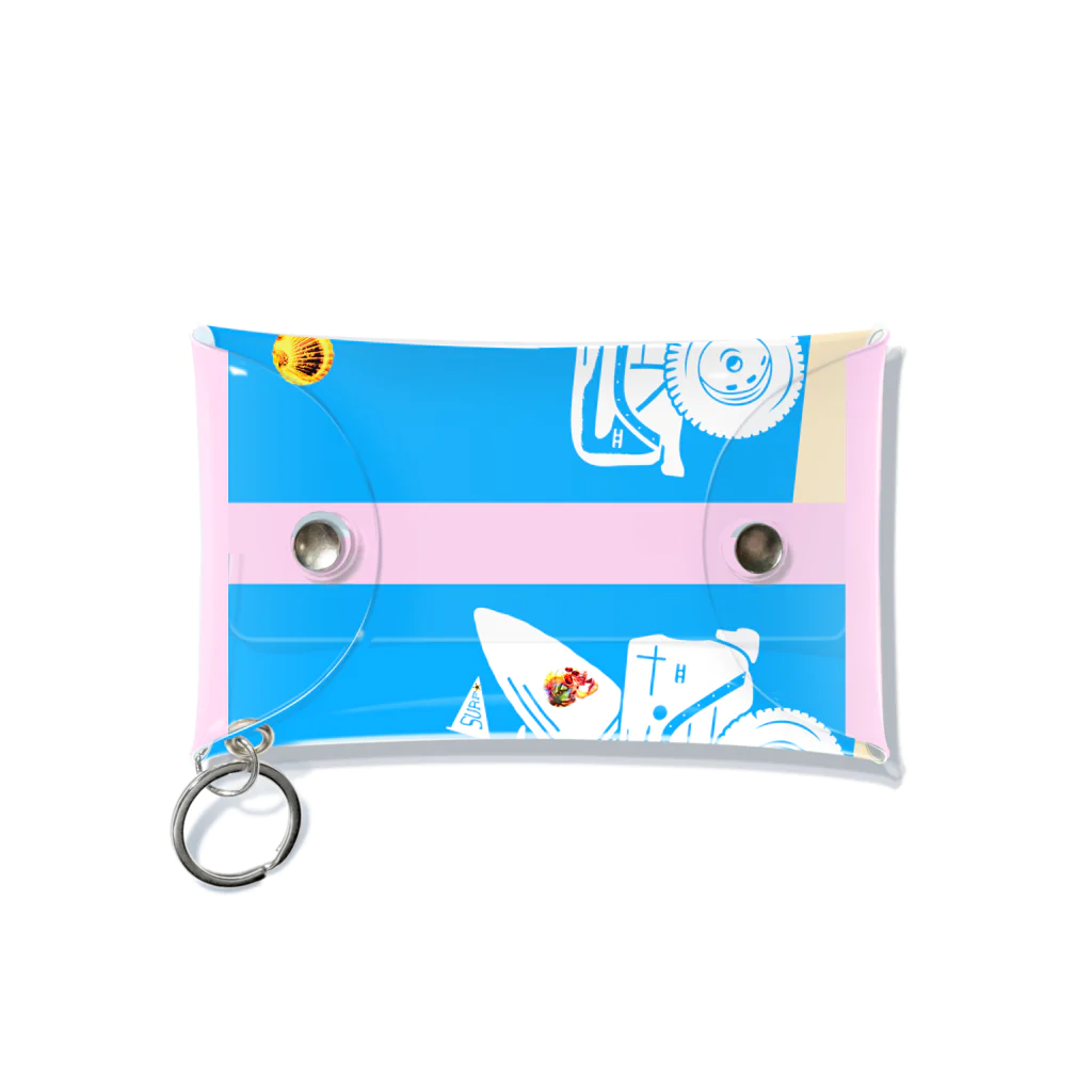 BobkachieeLennonのBEACH４ Mini Clear Multipurpose Case