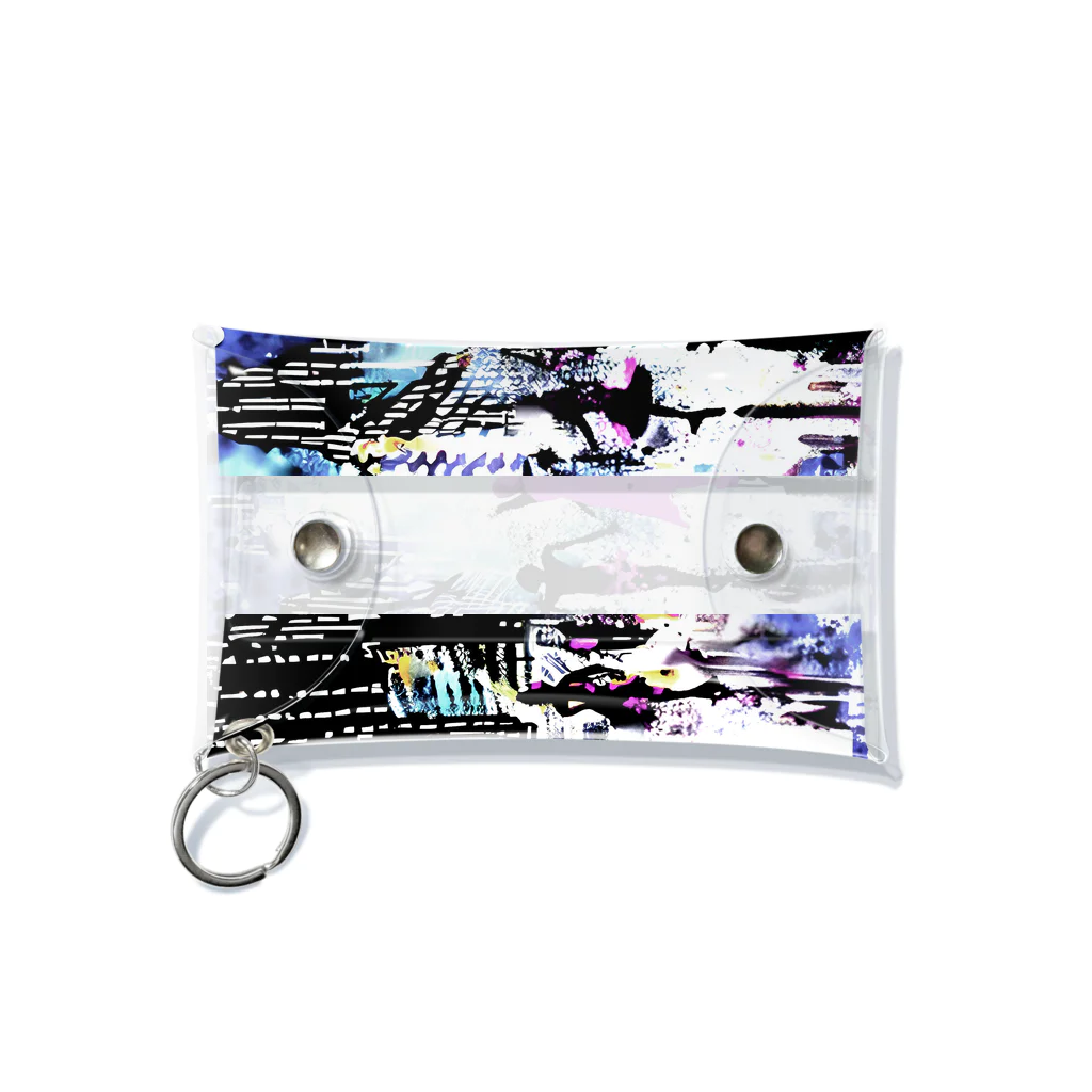 Moichi Designs Shop-2023のnew york dancer Mini Clear Multipurpose Case