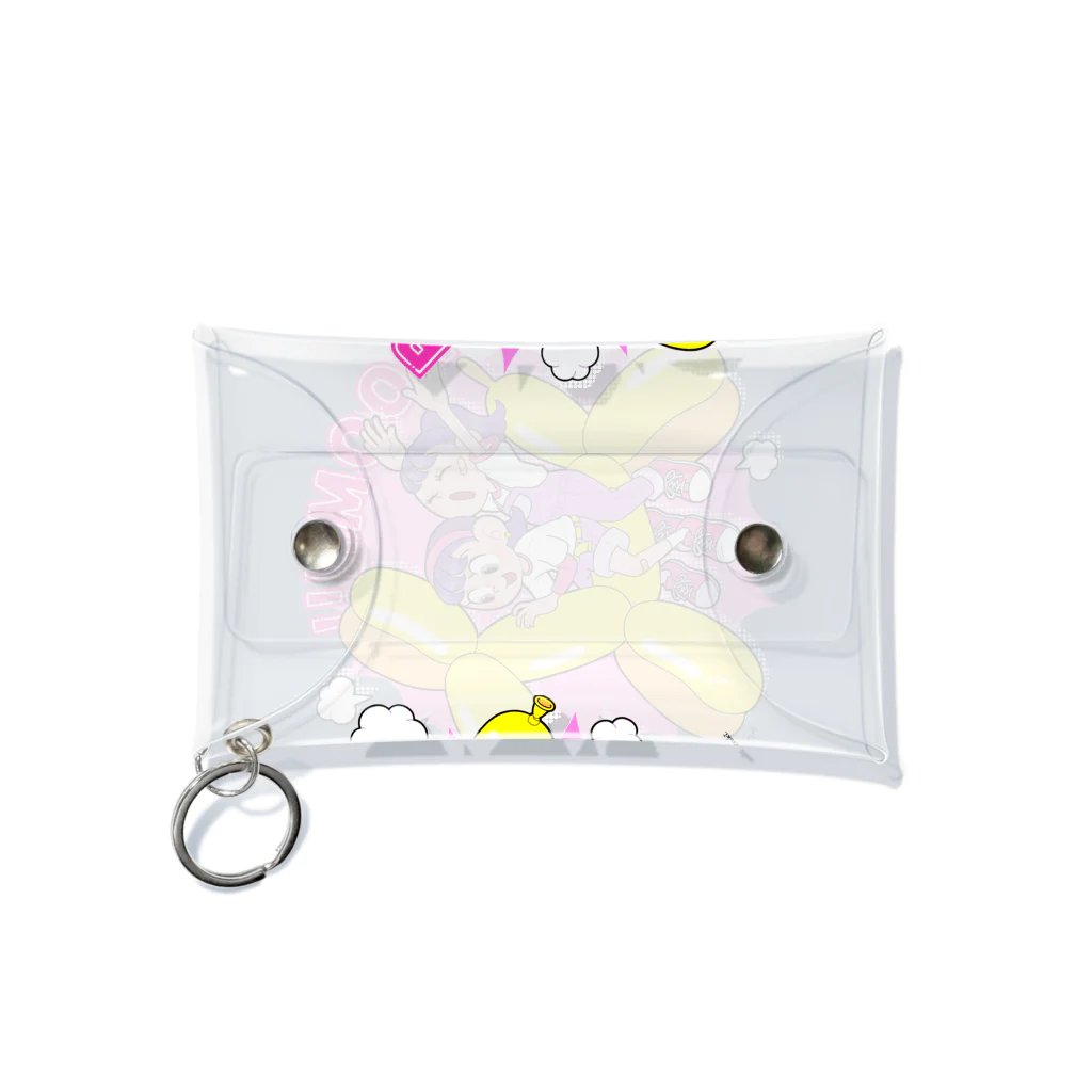 おおつきあやのBALLOON DOG Mini Clear Multipurpose Case