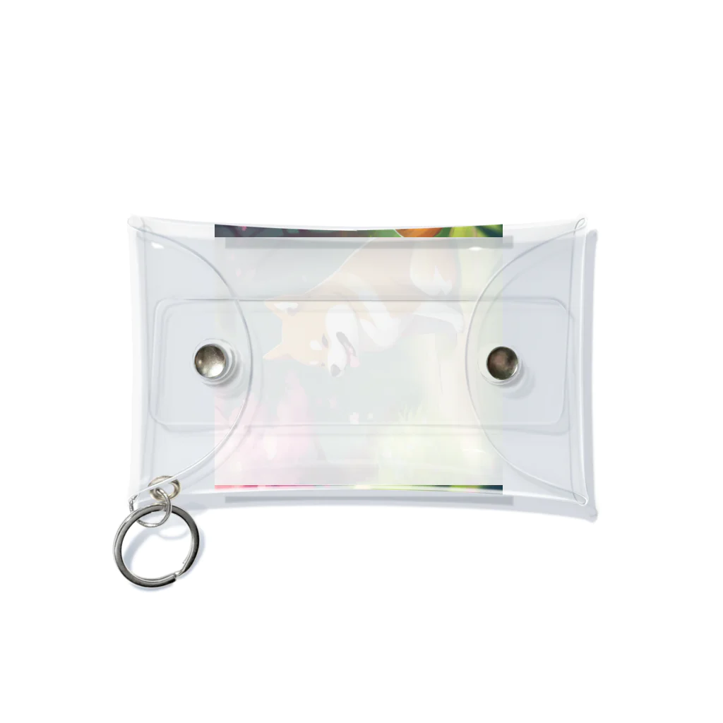 tagosakunのゆるしば Mini Clear Multipurpose Case