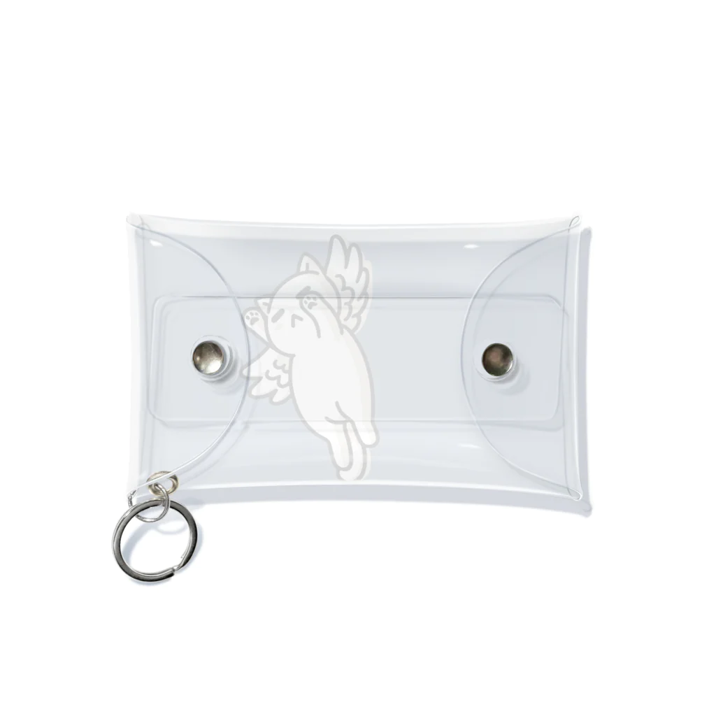 Mystery Cat Worldの何もしたくないのんびりねこ Mini Clear Multipurpose Case