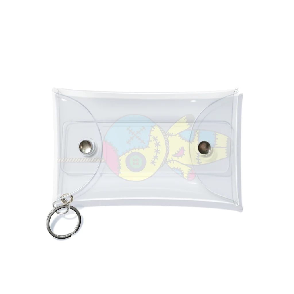 Ａ’ｚｗｏｒｋＳのHANGING VOODOO DOLL  CMYK Mini Clear Multipurpose Case