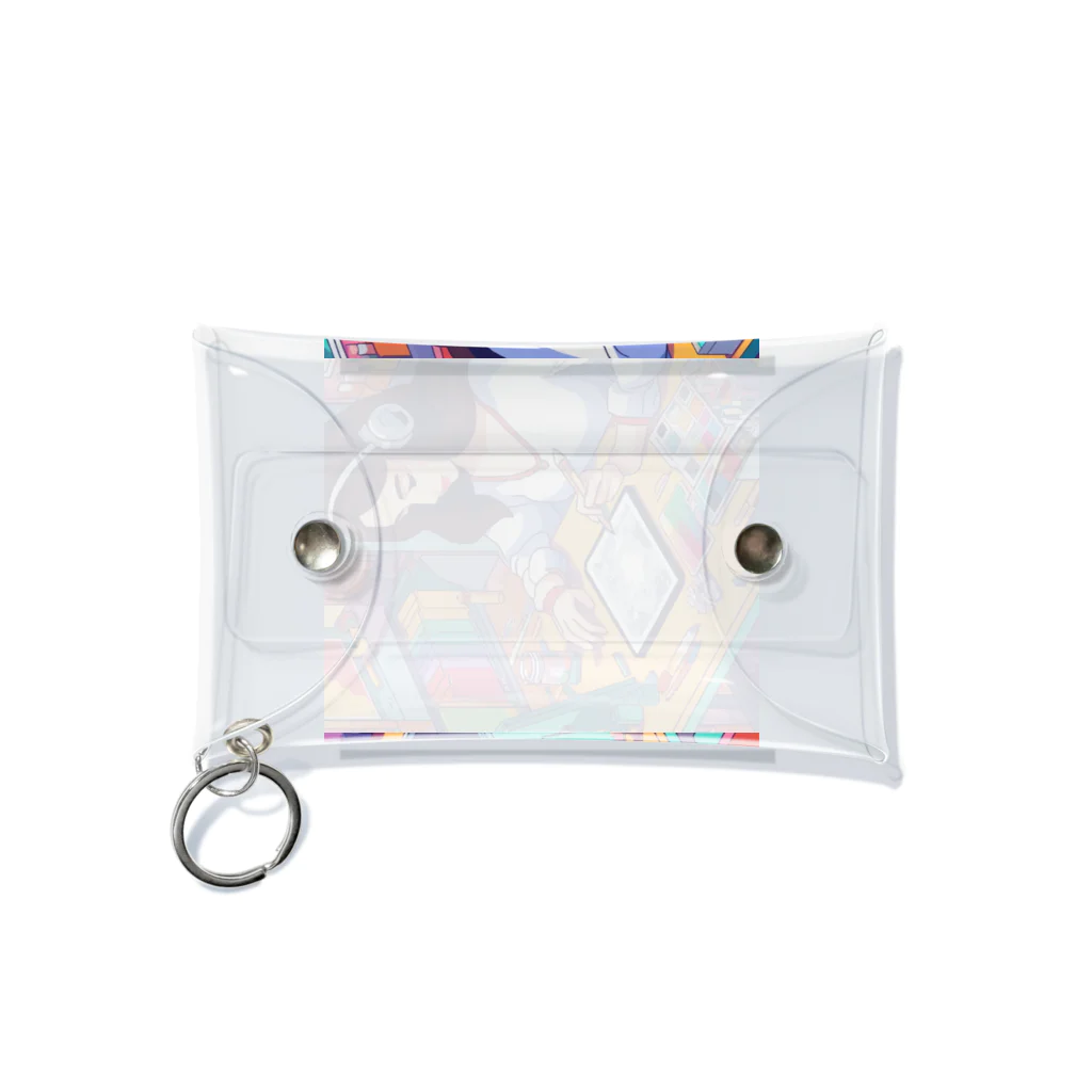 Radiant Lifestyle Storeの女性イラストレーター Mini Clear Multipurpose Case