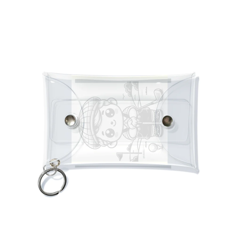 vancx.comの golfboy&girl Mini Clear Multipurpose Case