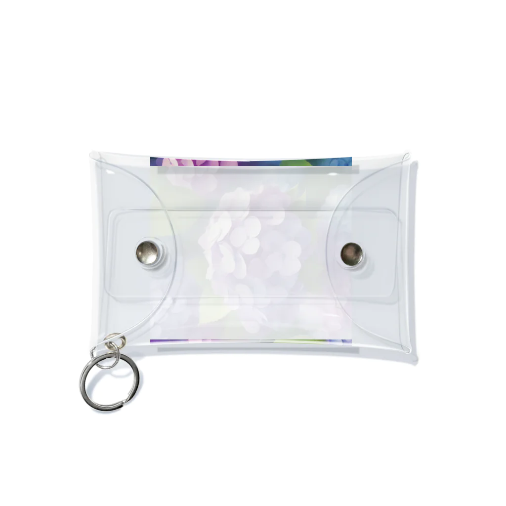 jmdapuwmdのあじさい Mini Clear Multipurpose Case