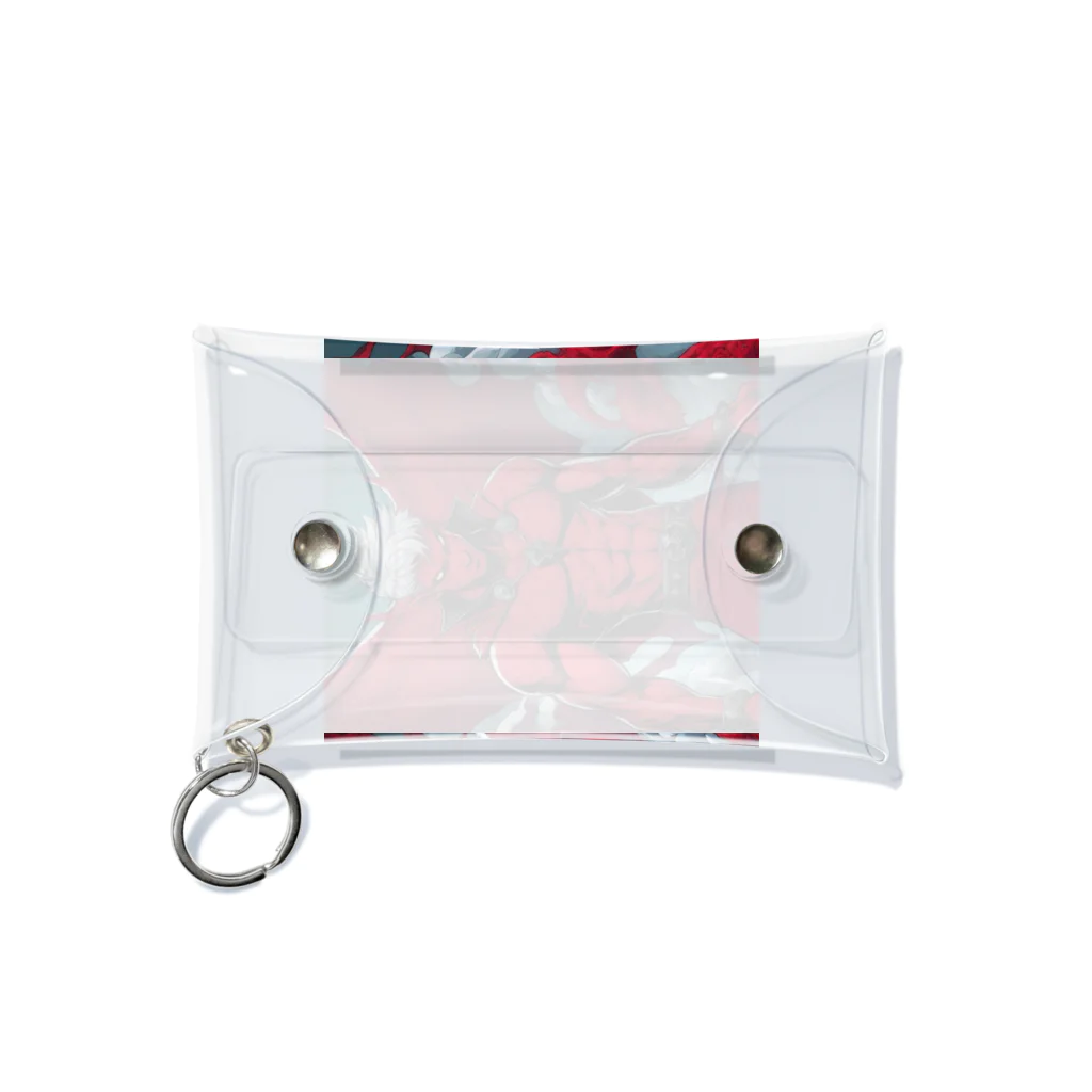 taturou-11777の赤い悪魔 Mini Clear Multipurpose Case