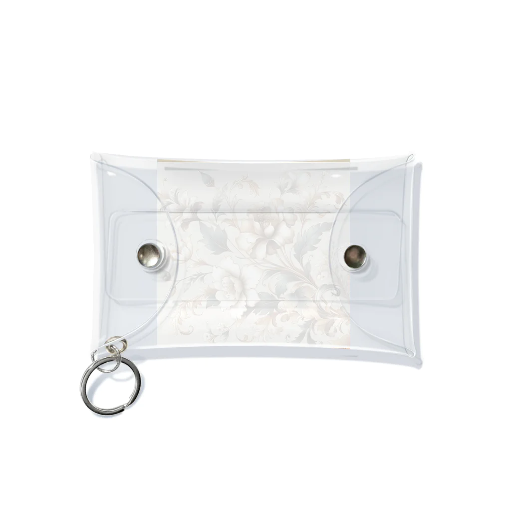 masa_innovatorのElegant Florals Mini Clear Multipurpose Case