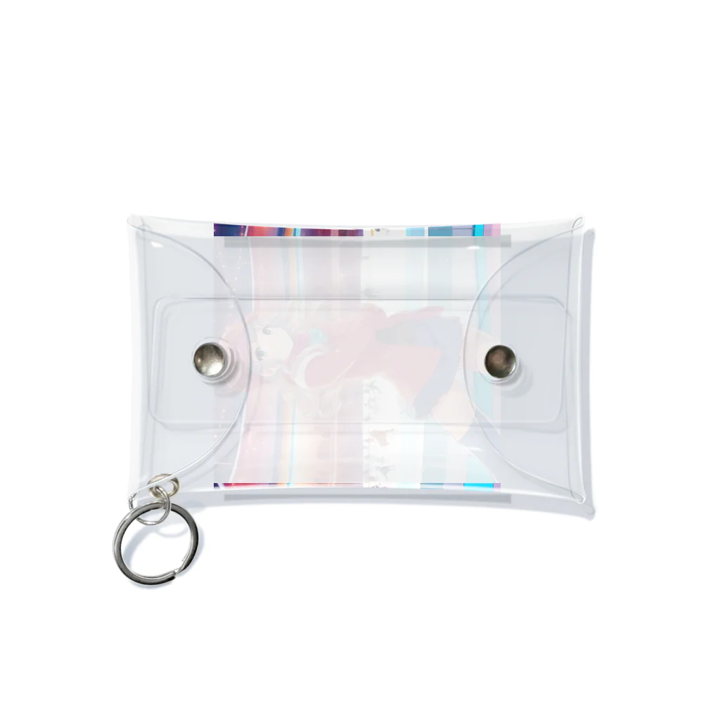 aoicanonのスケートをする女性 Mini Clear Multipurpose Case