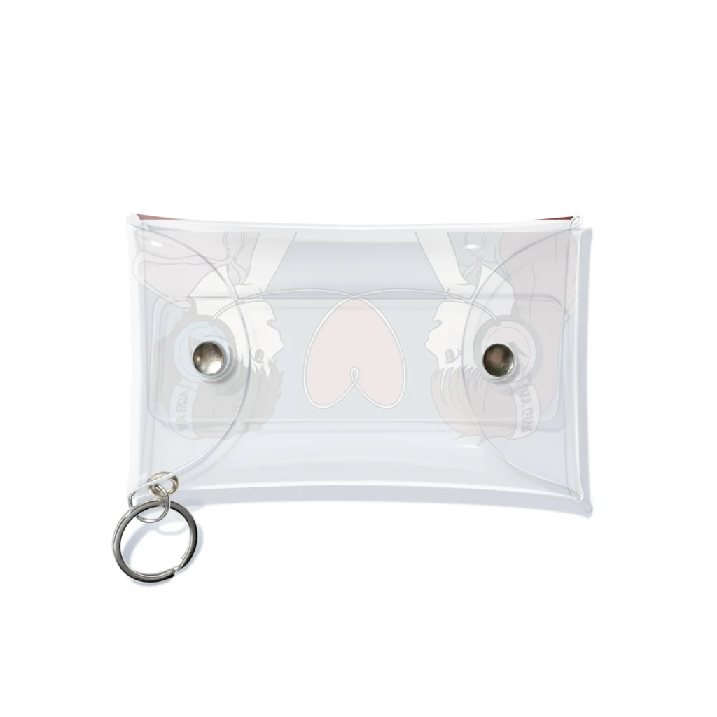 AY/girlのイヤホンカップル Mini Clear Multipurpose Case