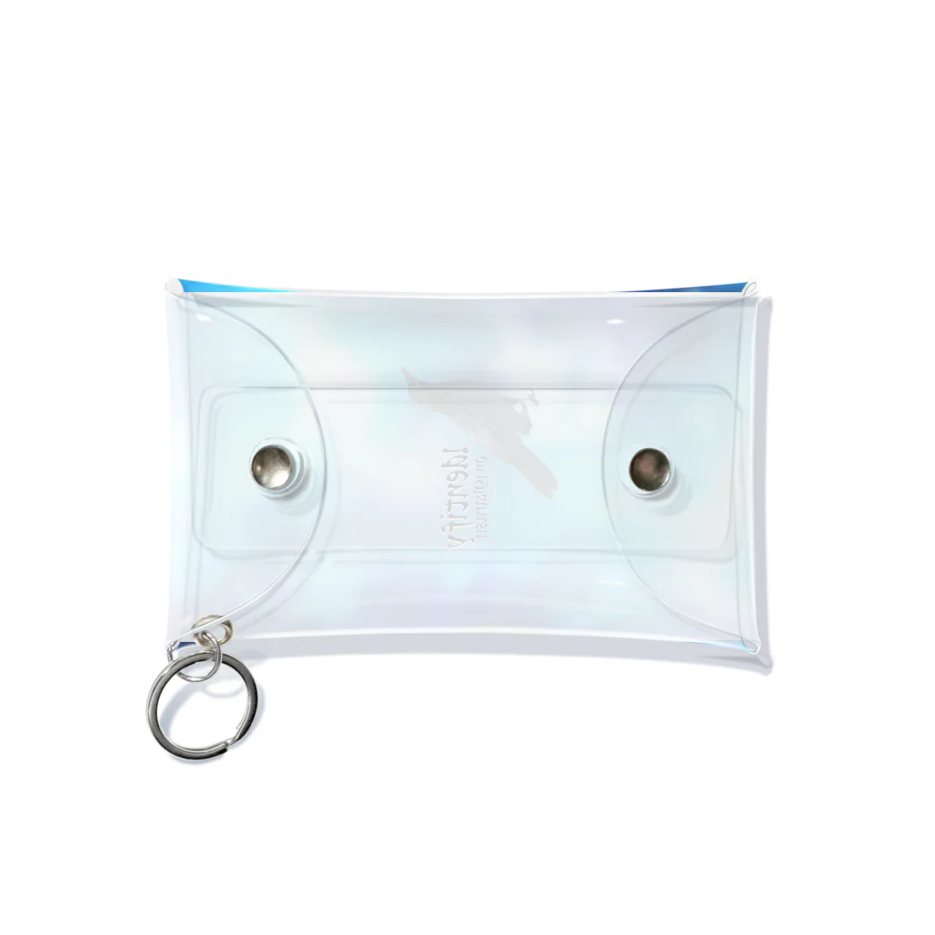 カラスのクッピのIdentify Crow☆カラスのタビ Mini Clear Multipurpose Case