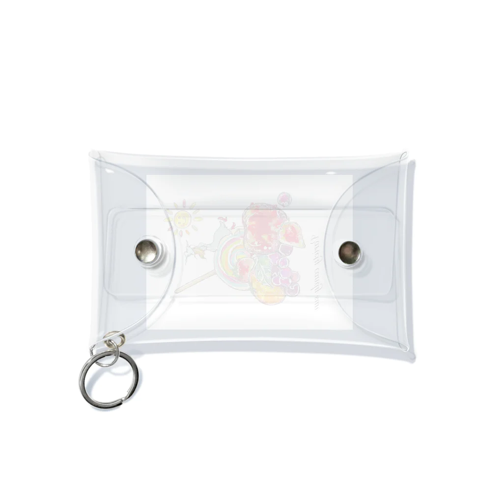 SararanranのバラエティーキャンディーSANのオリジナルグッズ Mini Clear Multipurpose Case