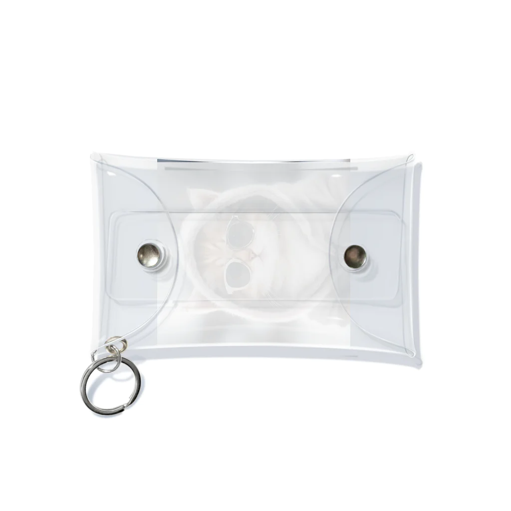 gurasan_nekoのグラサン猫7 Mini Clear Multipurpose Case