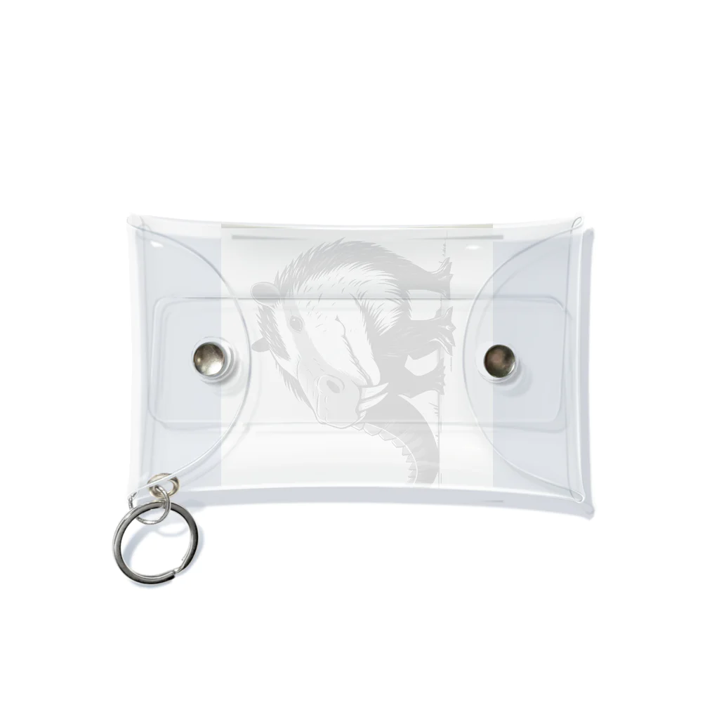 gogodiggerのワニバラ Mini Clear Multipurpose Case