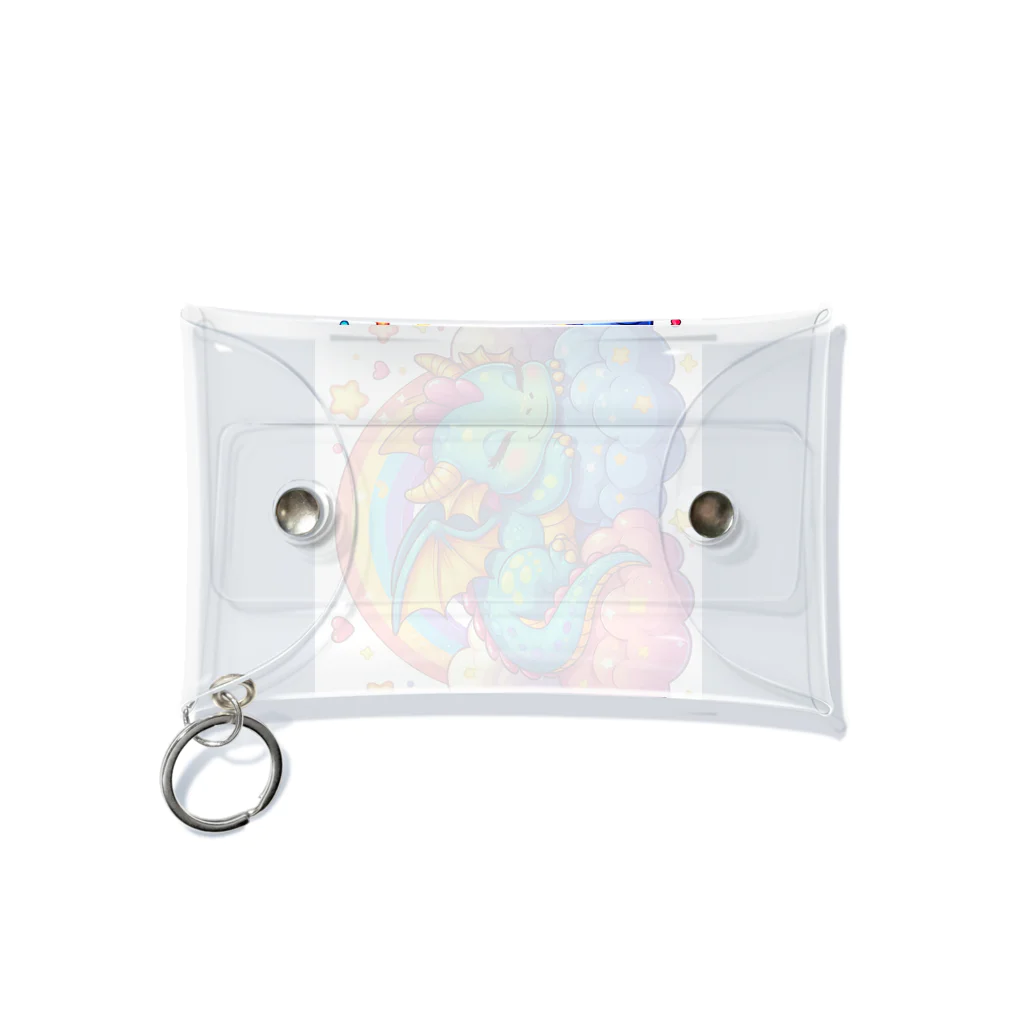 Harmony of Natureの夢見るドラゴン Mini Clear Multipurpose Case