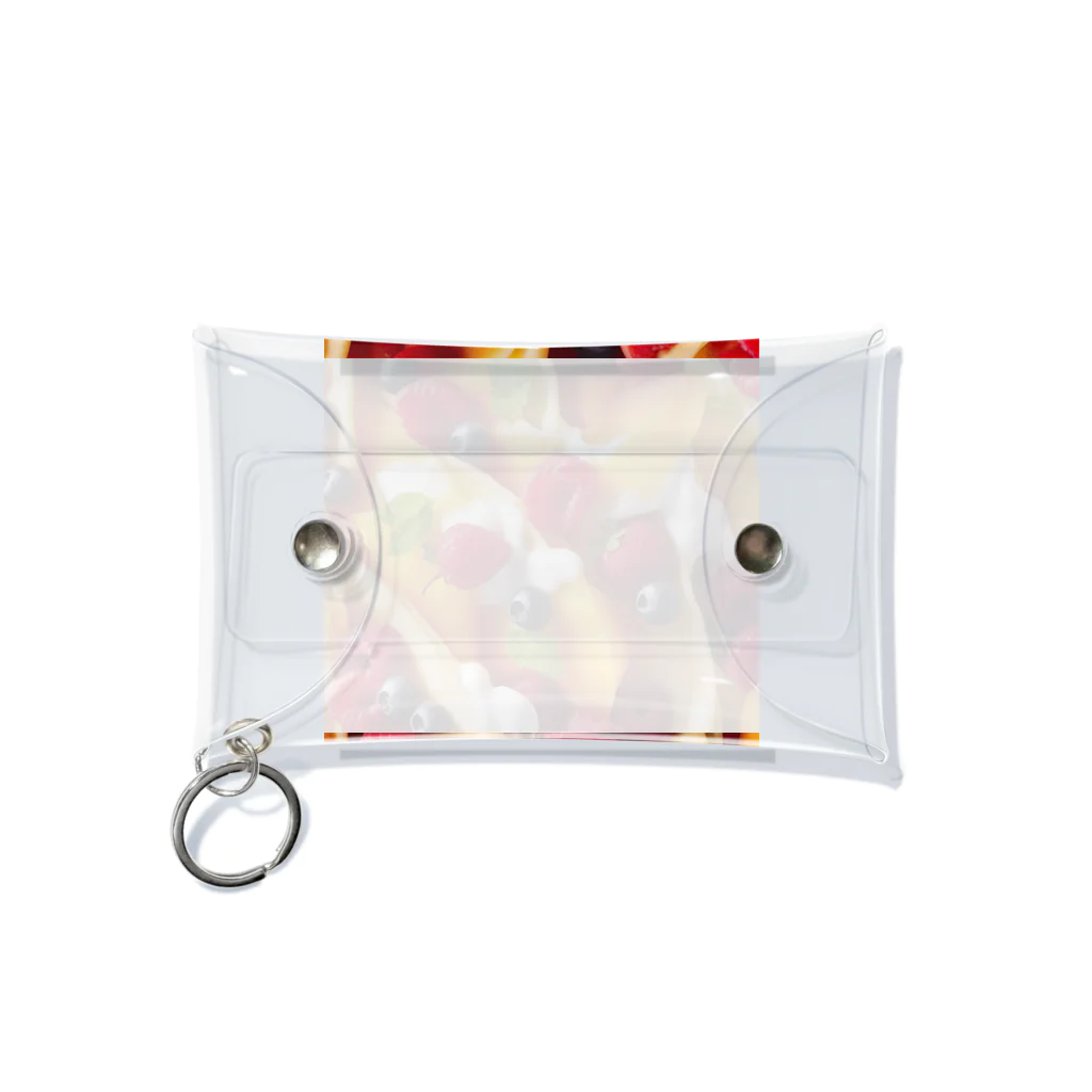 Crepe Collection Center 【CCC】のラズベリーミックス Mini Clear Multipurpose Case