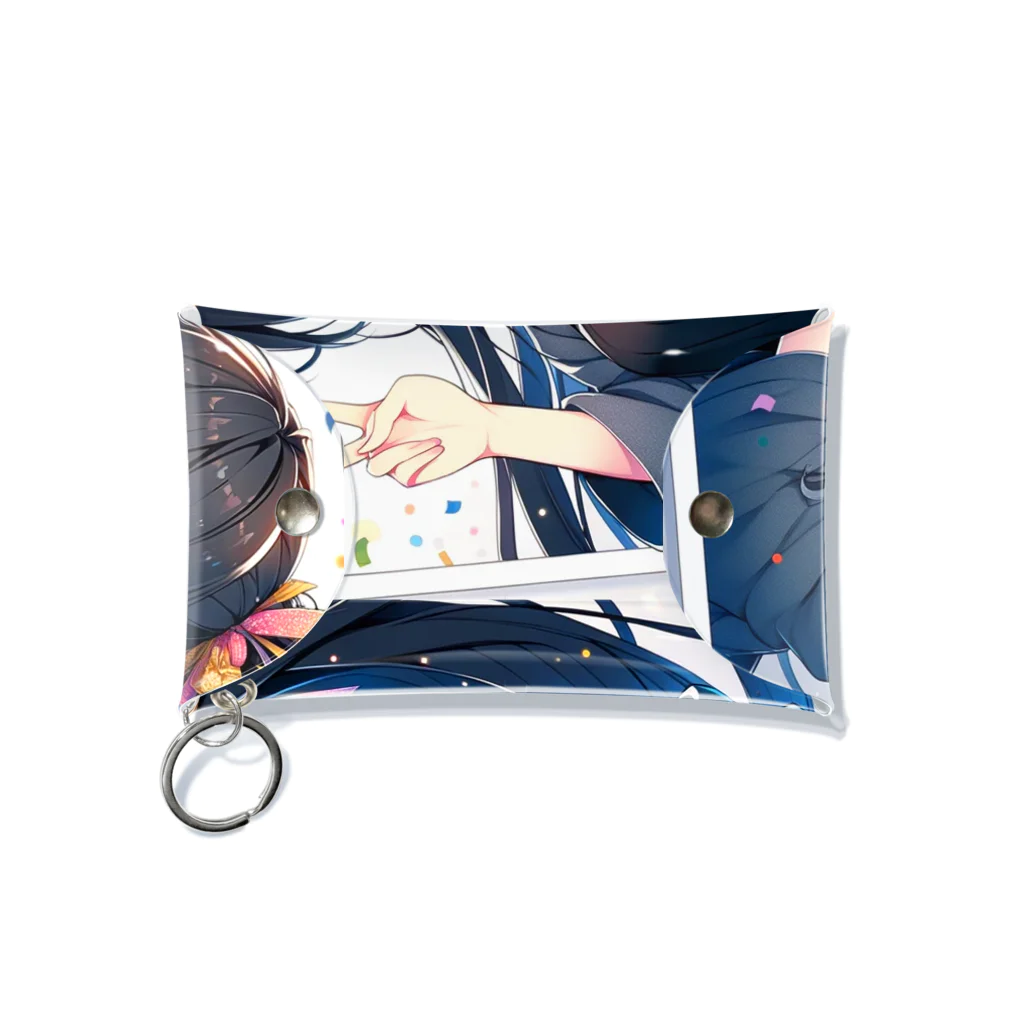 anime1のスーパーアイドルゆいちゃん Mini Clear Multipurpose Case